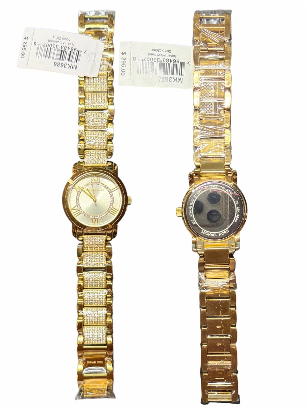 Michael Kors Gold Stainless Steel Bracelet Smartwatch